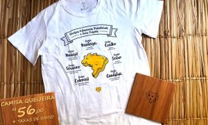 Camisa Queijos Regionais Brasil ⠀