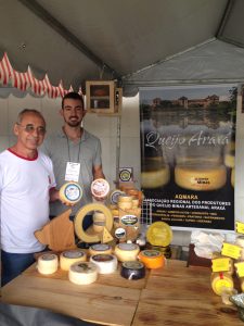 Reginaldo e Rey Kmam, produtores de queijo da microrregião de Araxá.