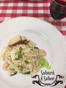 Risoto. Fonte Sabará e Sabor